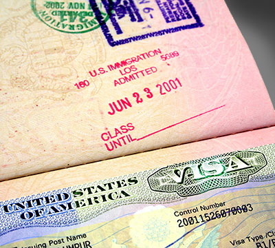 Image: We offer visa and green card processing services to employees who are coming to the U.S. to work or who require visas to travel outside the U.S. on business.