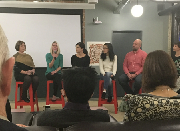 Photo: The panel discussion in Seattle Startup Week discussion "How Startups Can Win Top Talent."